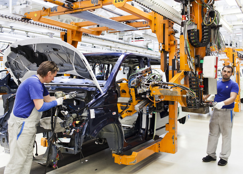 Volkswagen T5-Produktion am Standort Hannover läuft auf Hochtouren