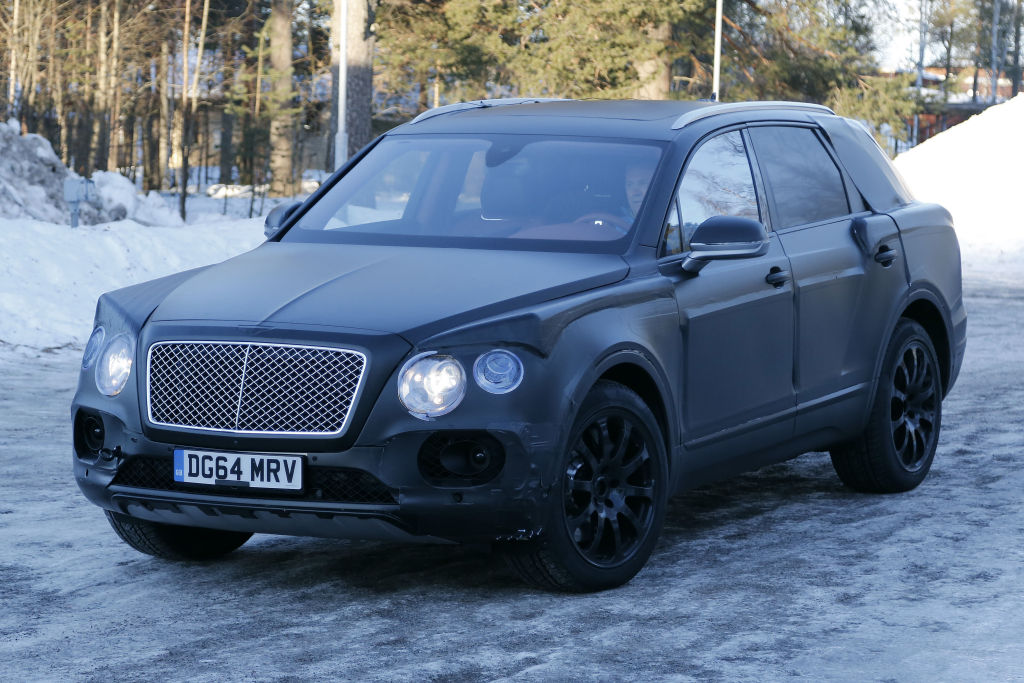 Erwischt: Erlkönig Bentley Bentayga