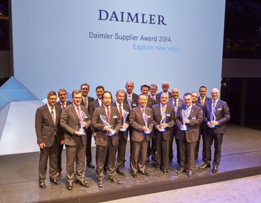 Daimler zeichnet Lieferanten aus