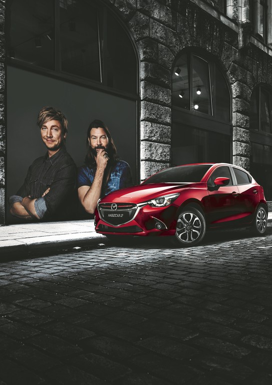 Probefahrt bei Mazda mit Rea Garvey oder Samu Huber