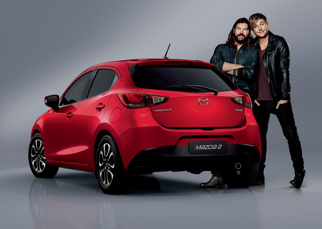 Probefahrt bei Mazda mit Rea Garvey oder Samu Huber