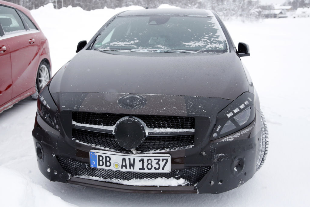 Erwischt: Erlkönig Mercedes A-Klasse - Im Detail