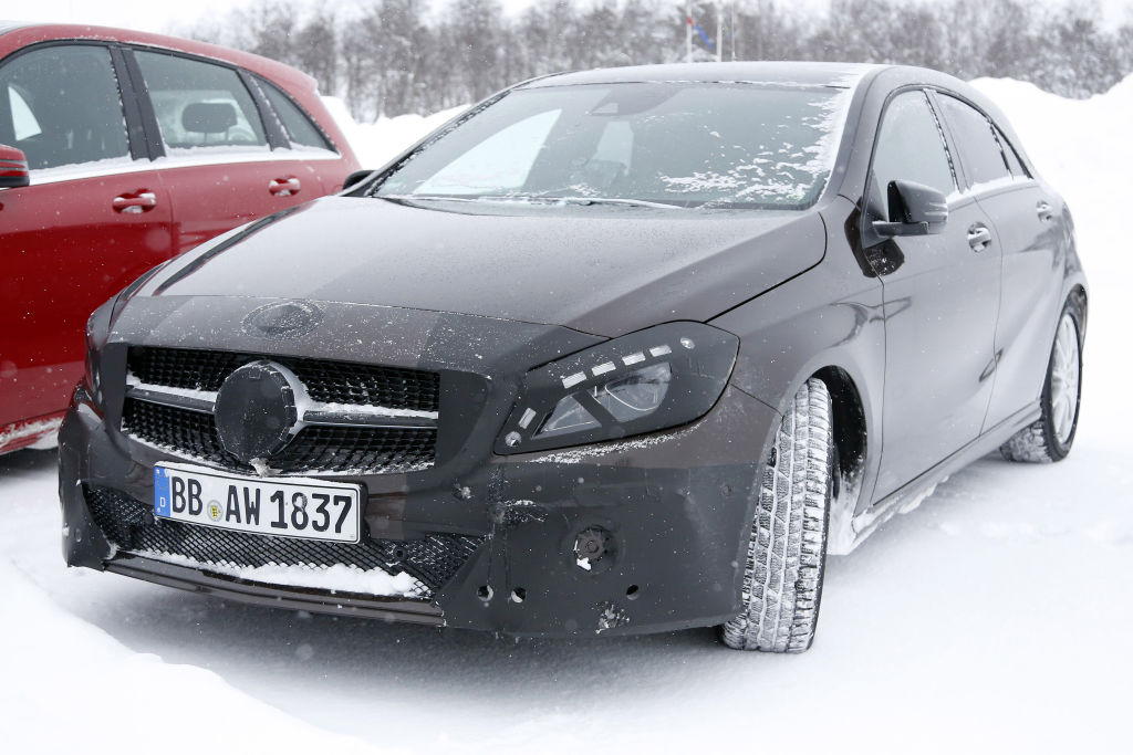 Erwischt: Erlkönig Mercedes A-Klasse - Im Detail