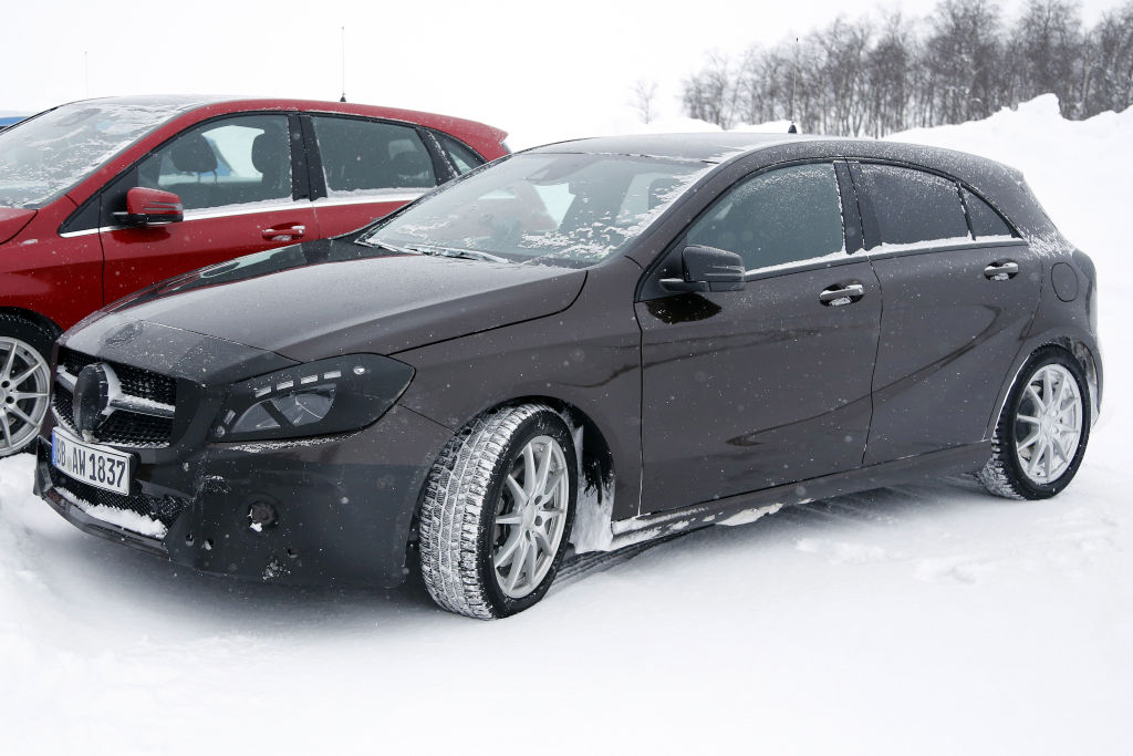 Erwischt: Erlkönig Mercedes A-Klasse - Im Detail