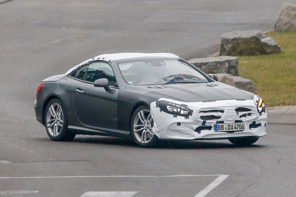 Erwischt: Erlkönig Mercedes-Benz SL Facelift