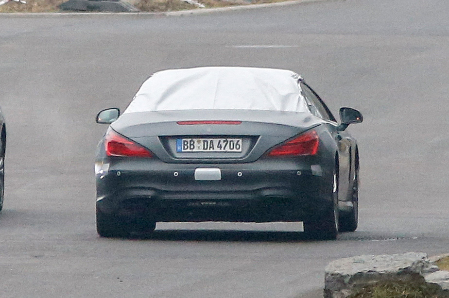 Erwischt: Erlkönig Mercedes-Benz SL Facelift