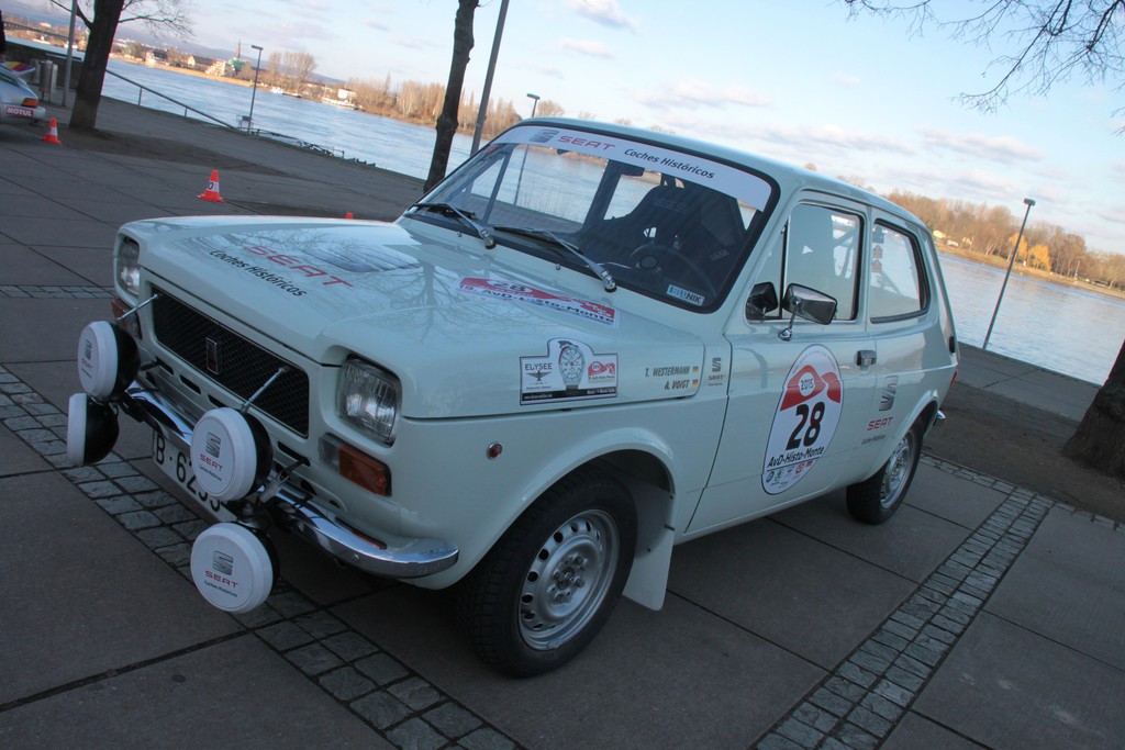 AvD-Histo-Monte - Im Seat 127 Rallye der Legende auf der Spur