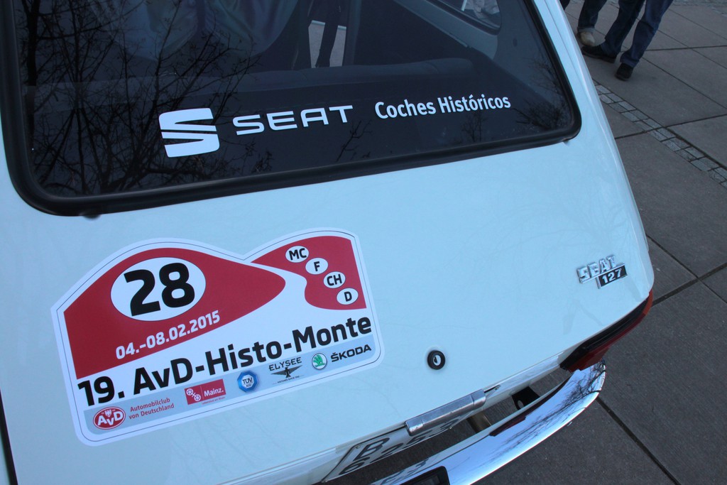 AvD-Histo-Monte - Im Seat 127 Rallye der Legende auf der Spur