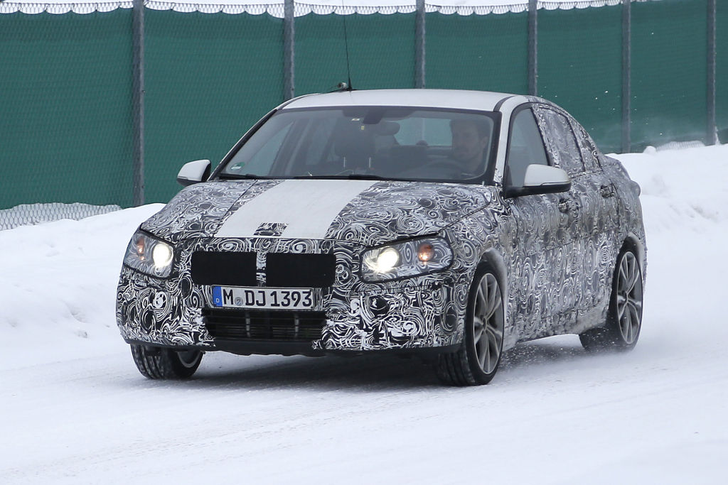 Erwischt: Erlkönig BMW 1er Stufenheck