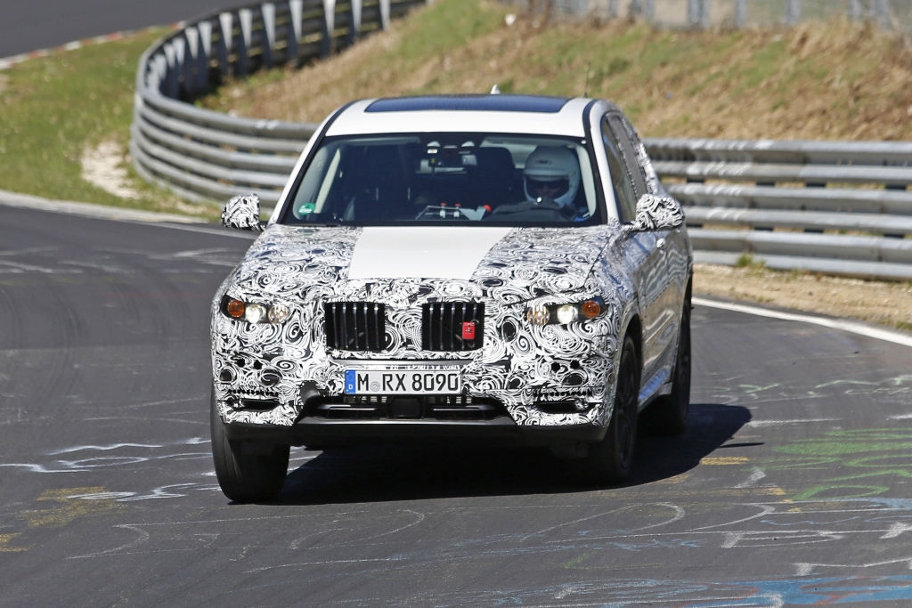 BMW X3 G01 auf dem Nürburgring