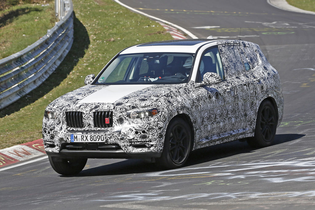 BMW X3 G01 auf dem Nürburgring