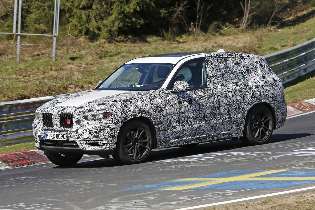 BMW X3 G01 auf dem Nürburgring