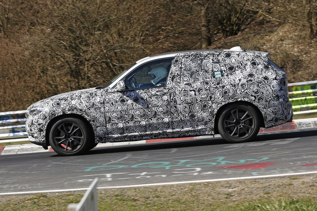 BMW X3 G01 auf dem Nürburgring
