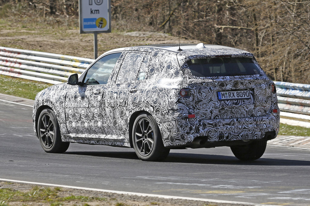 BMW X3 G01 auf dem Nürburgring