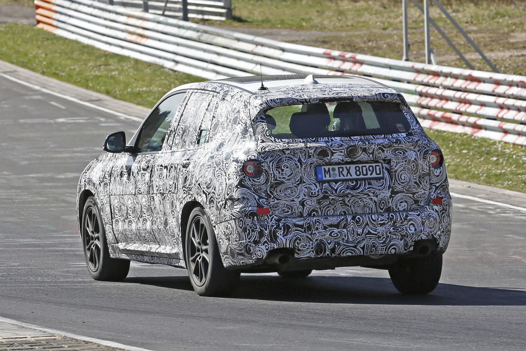 BMW X3 G01 auf dem Nürburgring