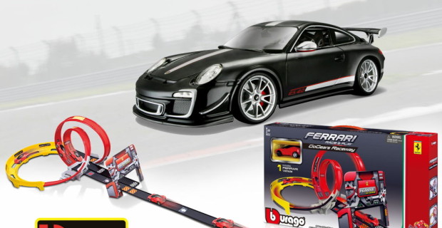 auto.de-Ostergewinnspiel: Ferrari Race & Play GoGears Raceway von Bburago