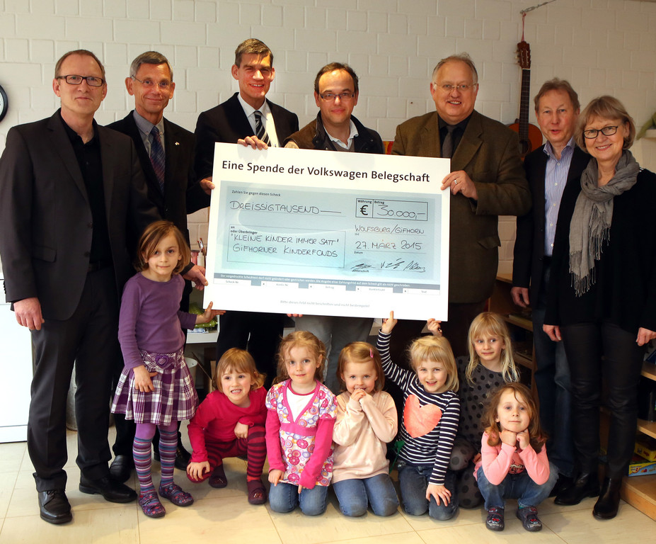 30 000 Euro für „Kleine Kinder immer satt“
