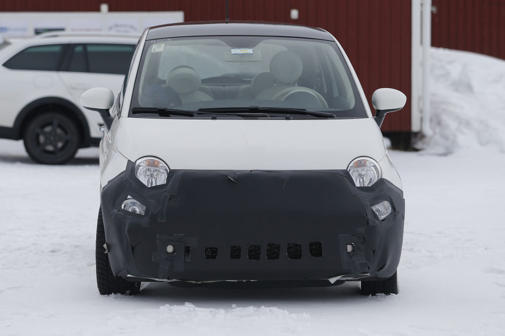 Erwischt: Erlkönig Fiat 500 Facelift