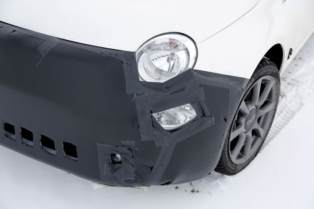Erwischt: Erlkönig Fiat 500 Facelift