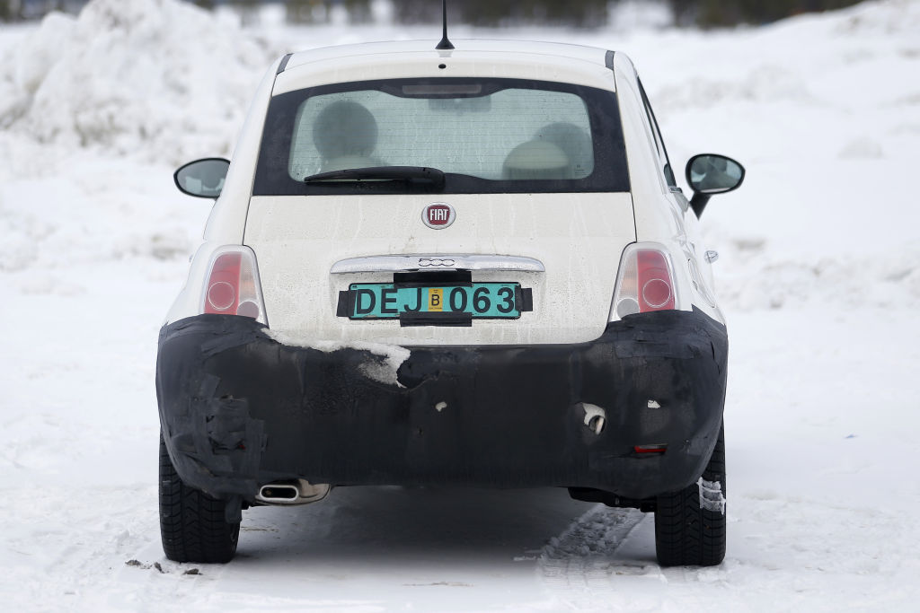 Erwischt: Erlkönig Fiat 500 Facelift