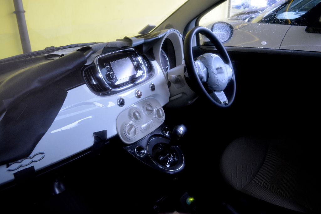 Erwischt: Erlkönig Fiat 500 Facelift