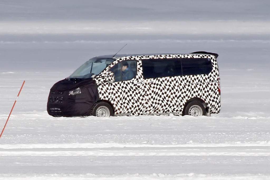 Erwischt: Erlkönig Ford Transit Facelift