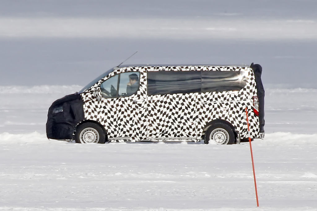 Erwischt: Erlkönig Ford Transit Facelift