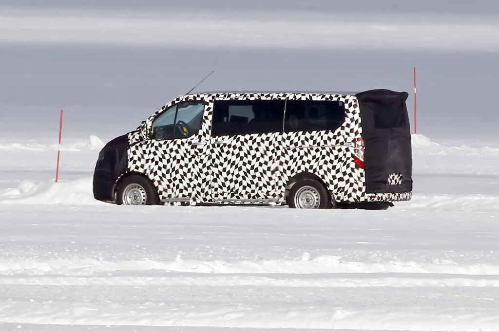 Erwischt: Erlkönig Ford Transit Facelift