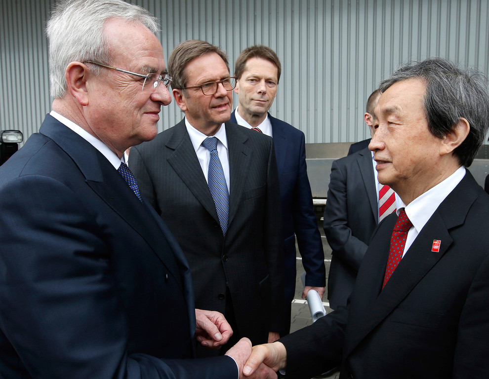 Chinesischer Vize-Premierminister besucht Volkswagen