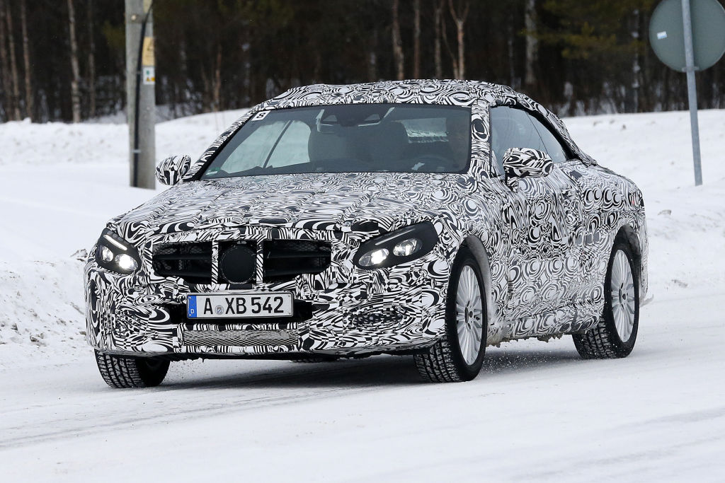 Erwischt: Erlkönig Mercedes-Benz C-Klasse Cabrio