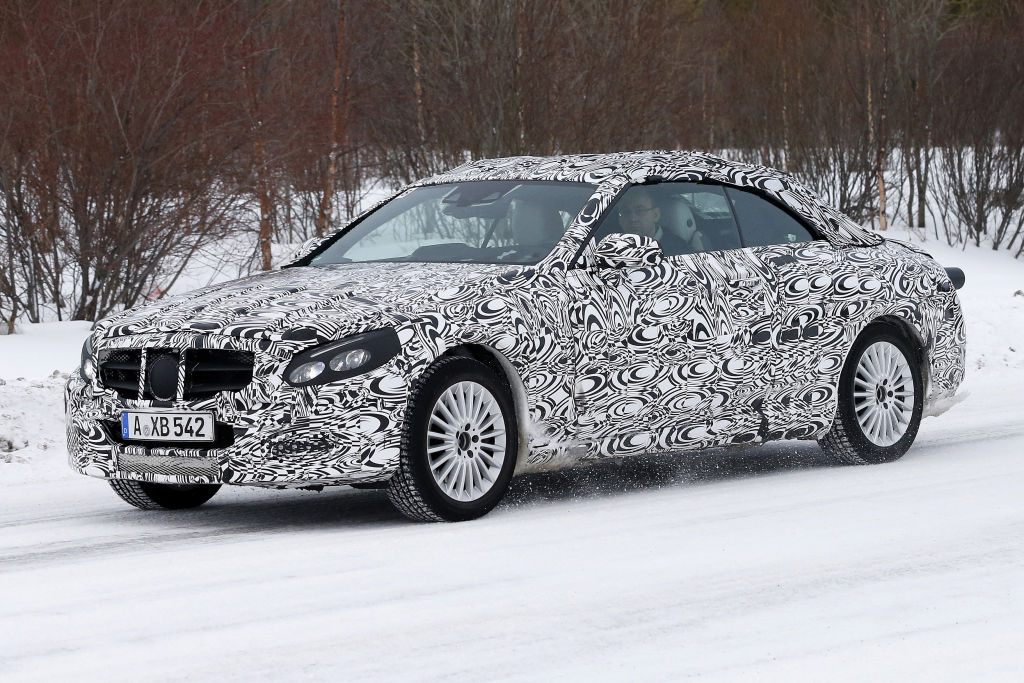 Erwischt: Erlkönig Mercedes-Benz C-Klasse Cabrio