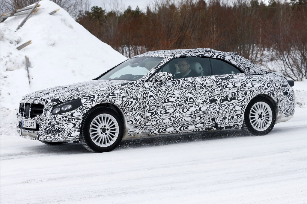 Erwischt: Erlkönig Mercedes-Benz C-Klasse Cabrio