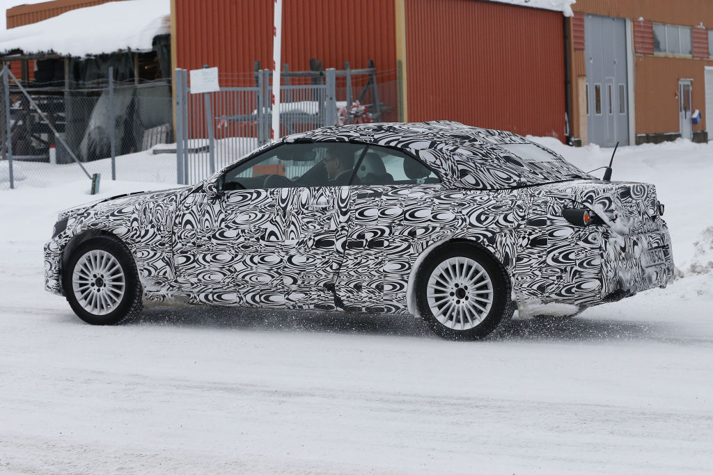 Erwischt: Erlkönig Mercedes-Benz C-Klasse Cabrio