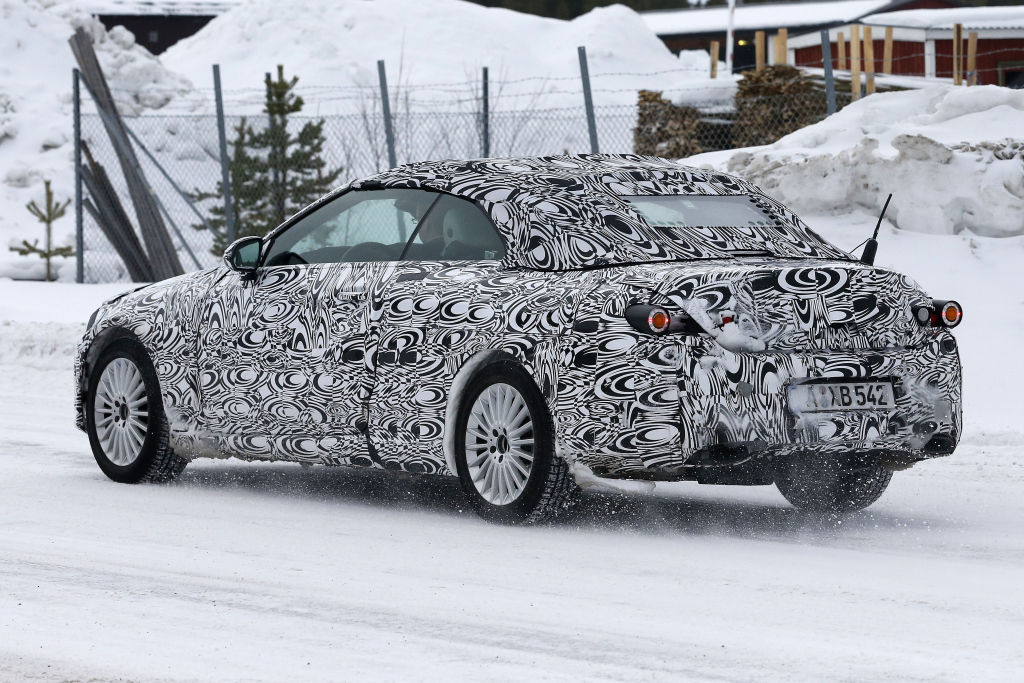 Erwischt: Erlkönig Mercedes-Benz C-Klasse Cabrio