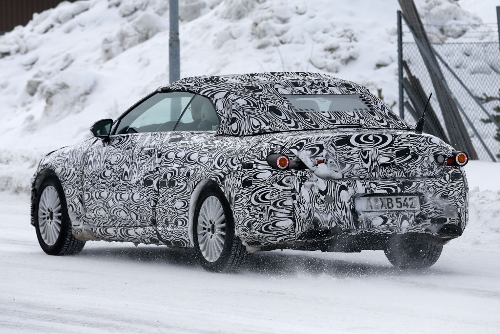 Erwischt: Erlkönig Mercedes-Benz C-Klasse Cabrio