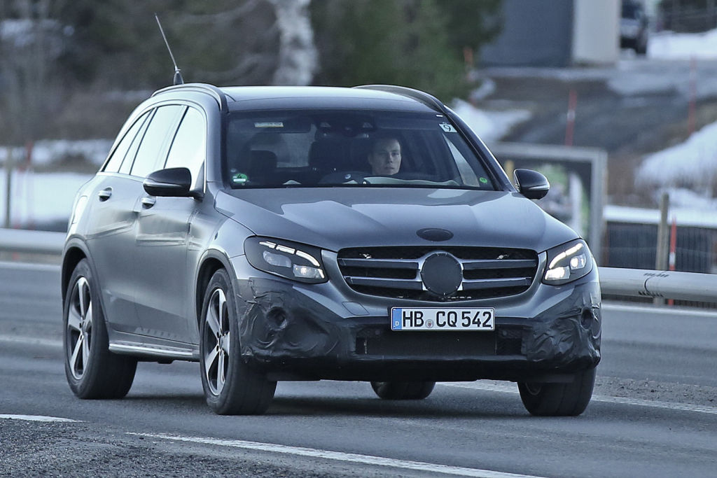 Erwischt: Erlkönig Mercedes GLC (GLK) - aktuelle Bilder
