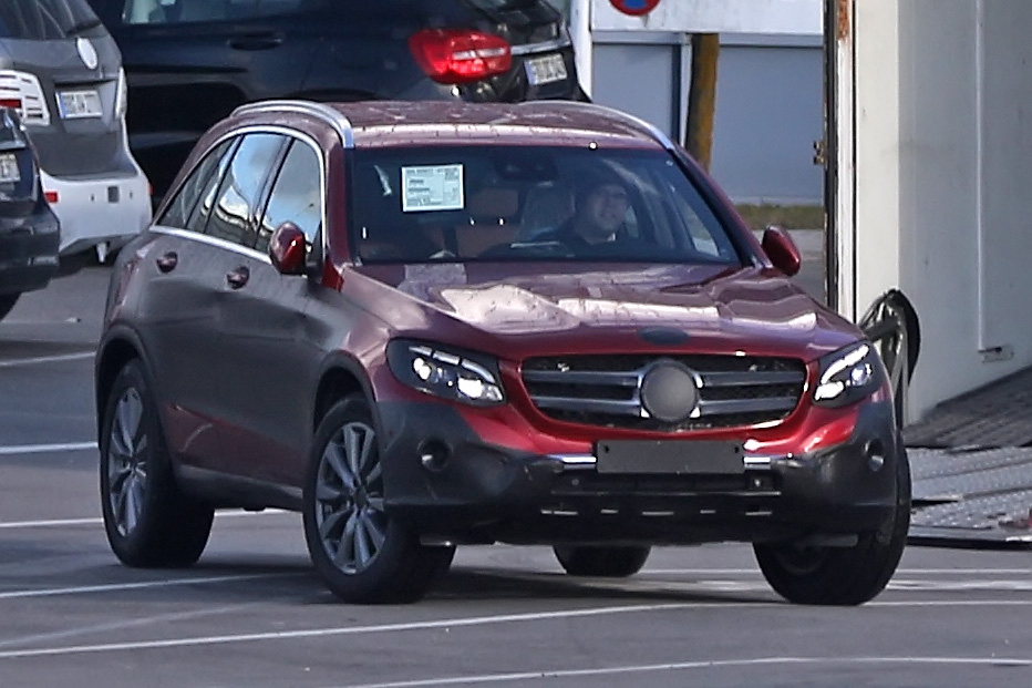 Erwischt: Erlkönig Mercedes GLC (GLK) - aktuelle Bilder