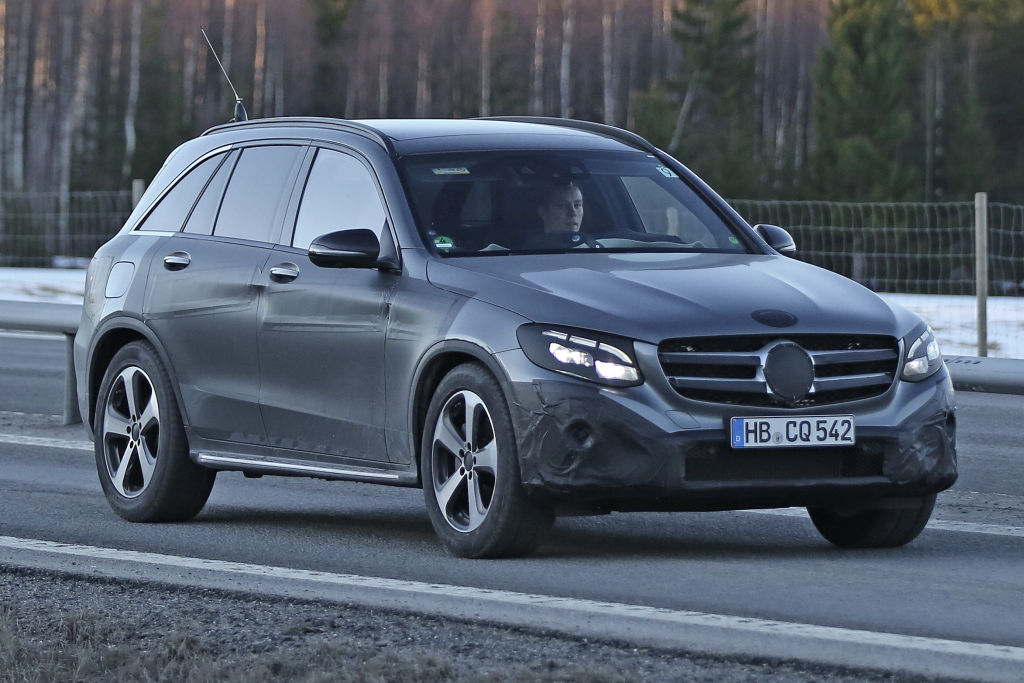 Erwischt: Erlkönig Mercedes GLC (GLK) - aktuelle Bilder