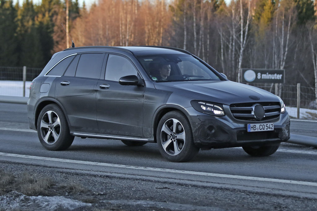 Erwischt: Erlkönig Mercedes GLC (GLK) - aktuelle Bilder