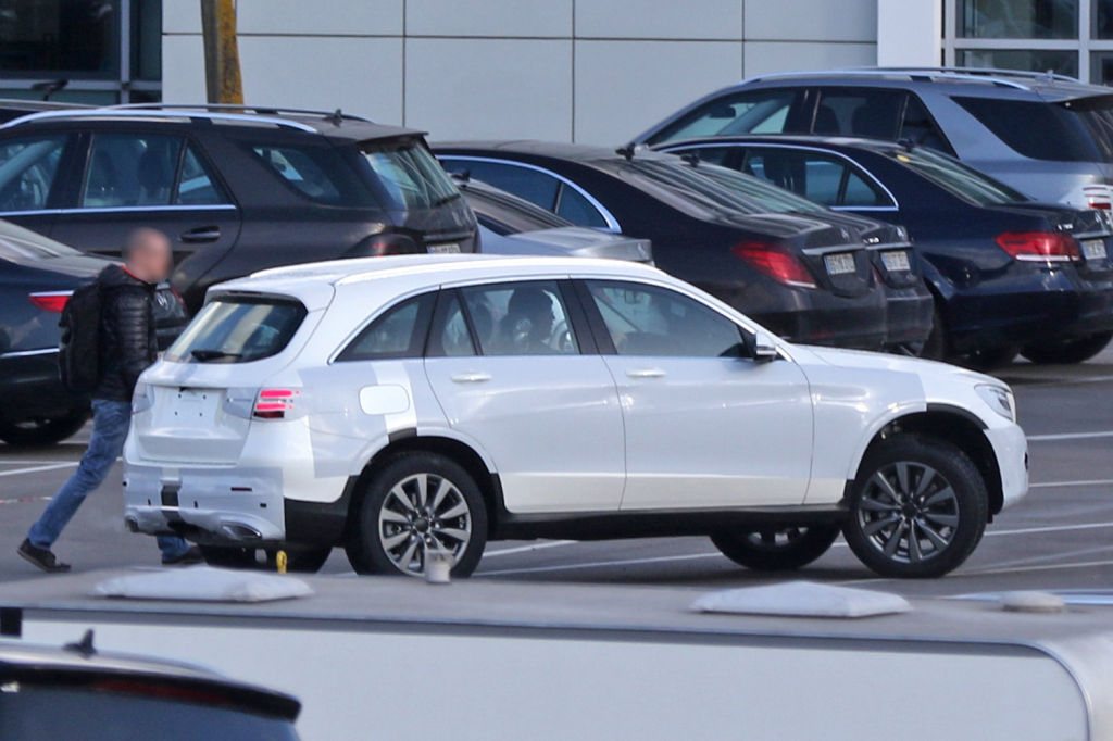 Erwischt: Erlkönig Mercedes GLC (GLK) - aktuelle Bilder