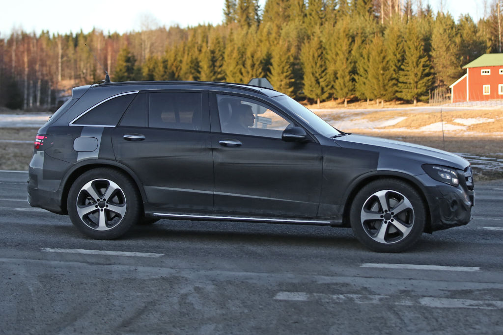 Erwischt: Erlkönig Mercedes GLC (GLK) - aktuelle Bilder