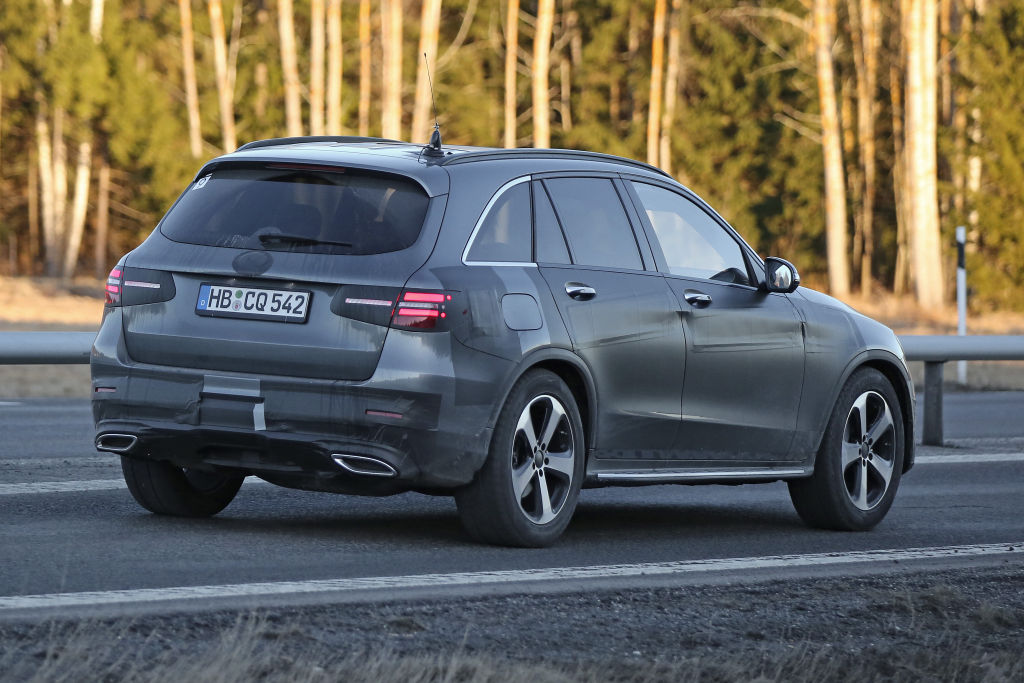 Erwischt: Erlkönig Mercedes GLC (GLK) - aktuelle Bilder