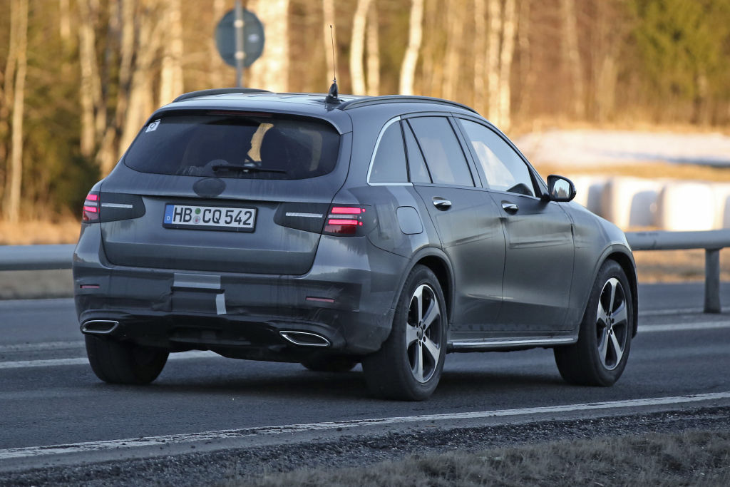 Erwischt: Erlkönig Mercedes GLC (GLK) - aktuelle Bilder