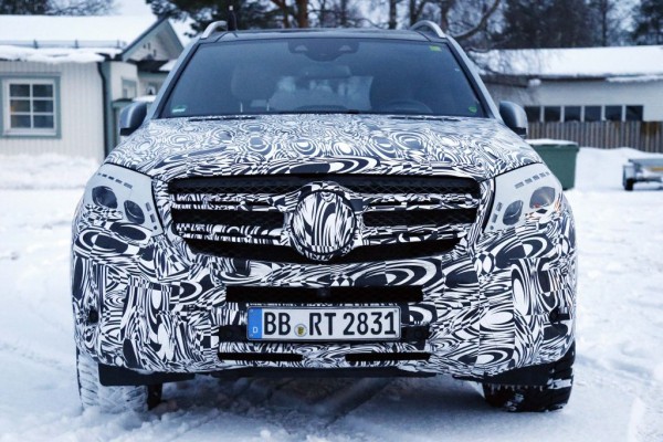 Erwischt: Erlkönig Mercedes-Benz GLS (GL) Facelift