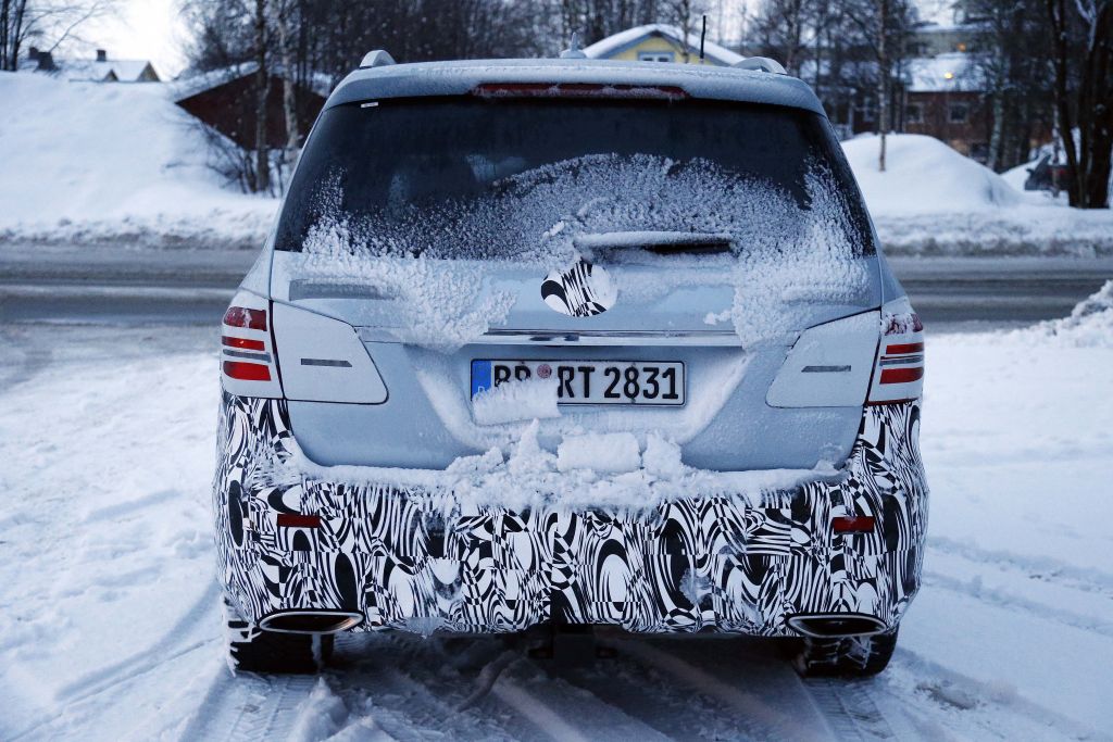Erwischt: Erlkönig Mercedes-Benz GLS (GL) Facelift