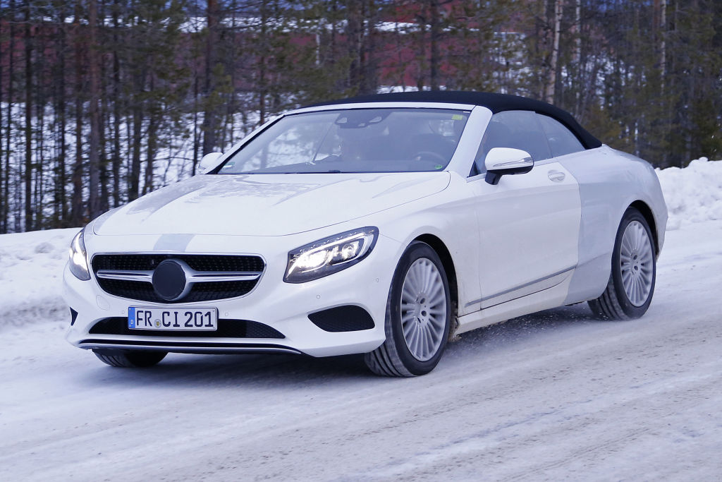 Erwischt: Erlkönig Mercedes S-Klasse Cabrio – neue Bilder!