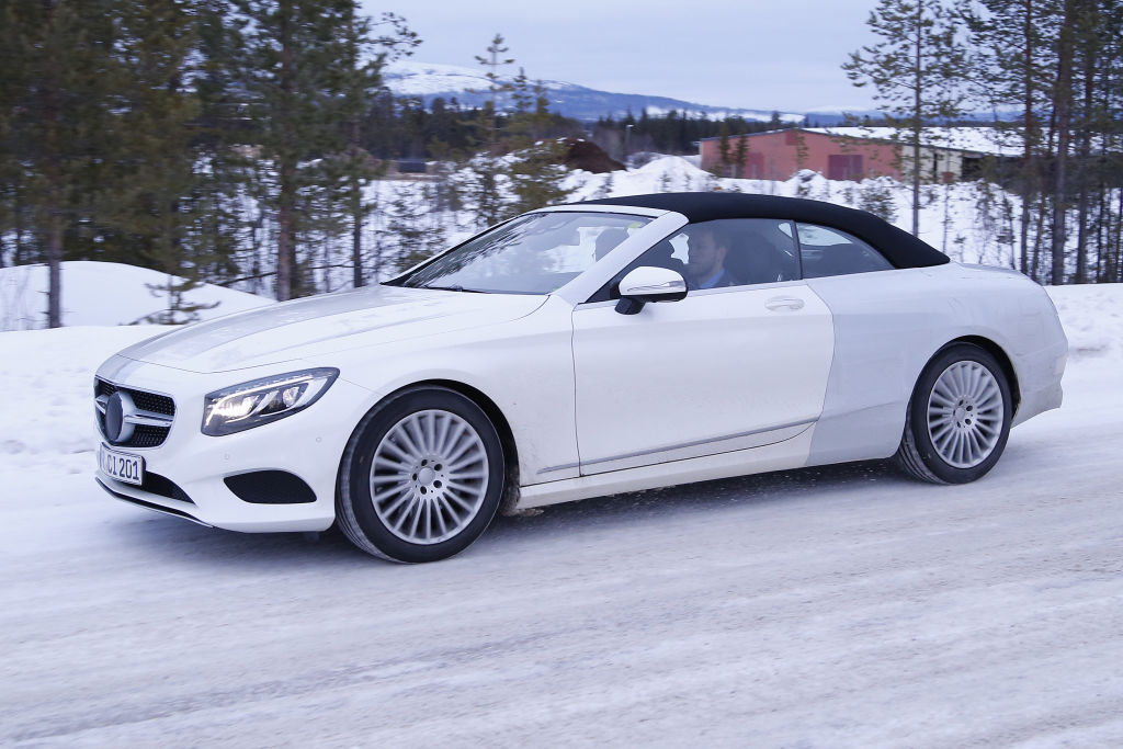 Erwischt: Erlkönig Mercedes S-Klasse Cabrio – neue Bilder!
