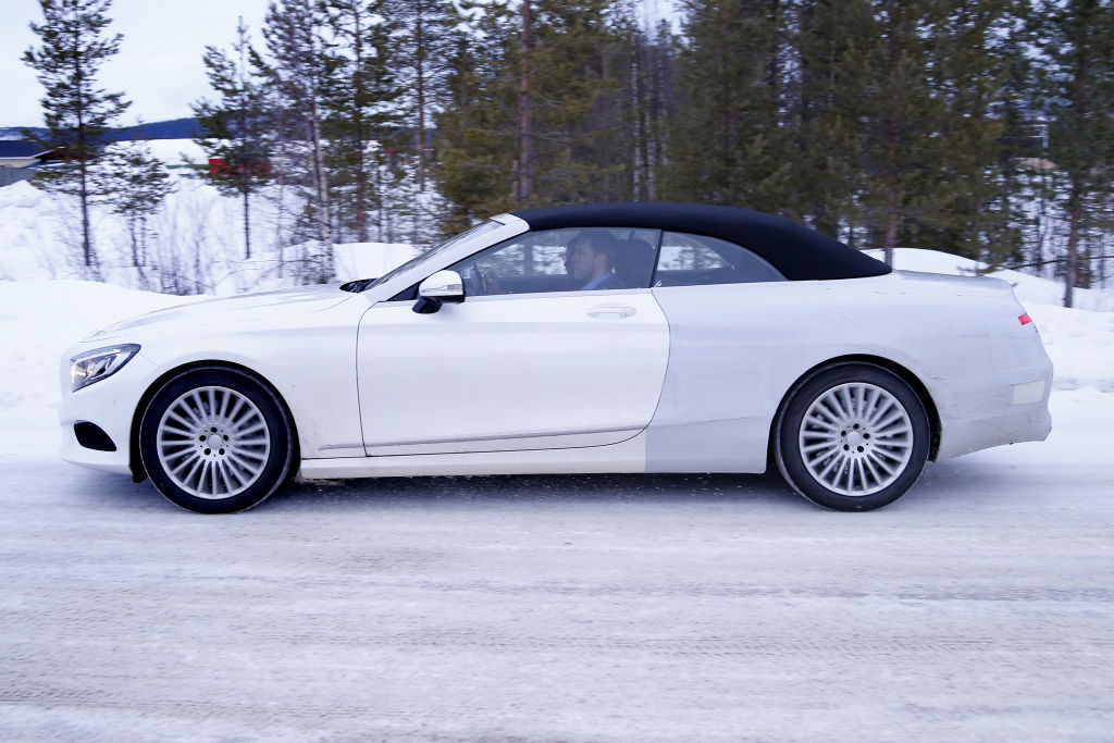 Erwischt: Erlkönig Mercedes S-Klasse Cabrio – neue Bilder!