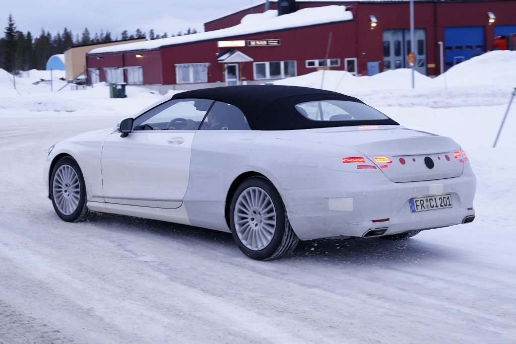 Erwischt: Erlkönig Mercedes S-Klasse Cabrio – neue Bilder!