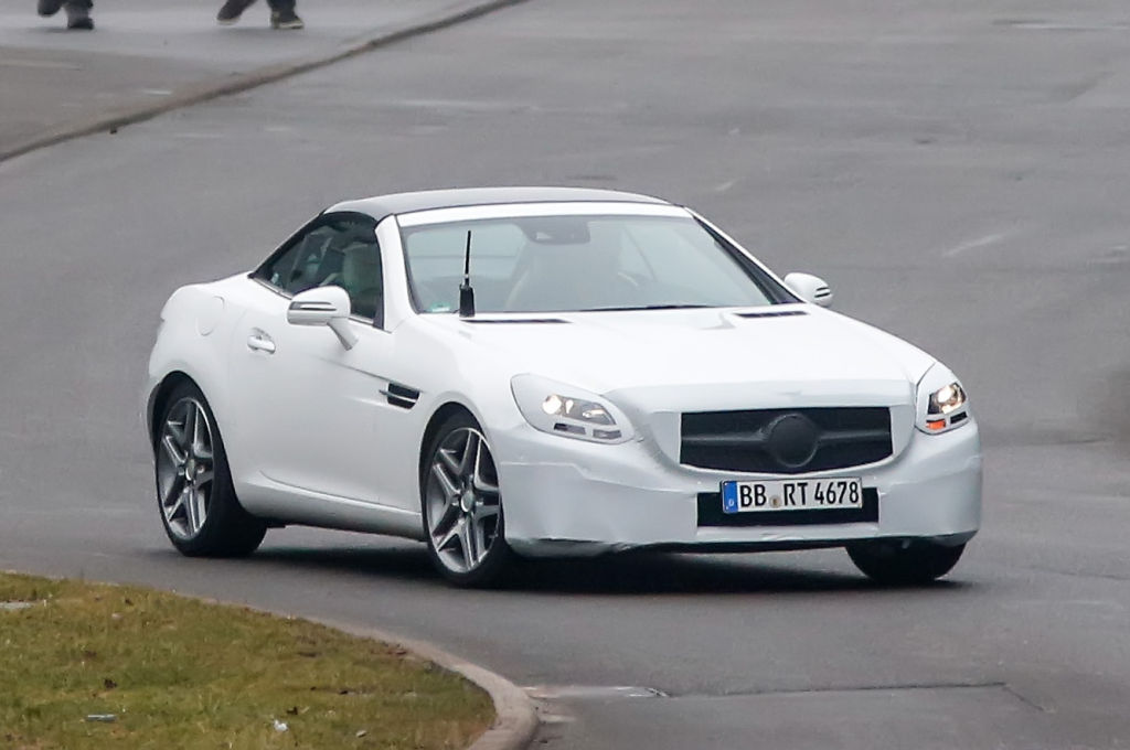 Erwischt: Erlkönig Mercedes-Benz SLK Facelift (SLC)